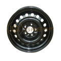 Steel cheap black wheels with size like 4Jx13, 5.5Jx14